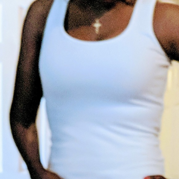 💕PZI Cream Tank - Picture 3 of 4